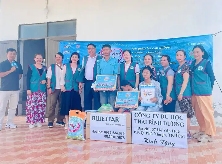 Đồng hành chương trình “Khát vọng sống” cùng gia đình bệnh nhân nghèo ở xã Phước Dinh – ảnh 3