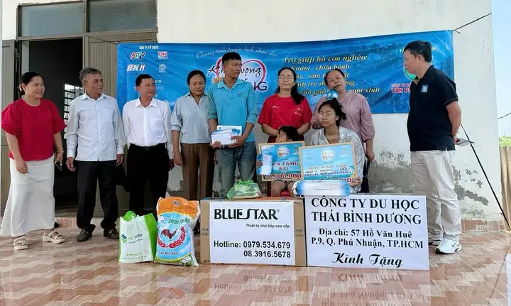Đồng hành chương trình “Khát vọng sống” cùng gia đình bệnh nhân nghèo ở xã Phước Dinh – ảnh 4
